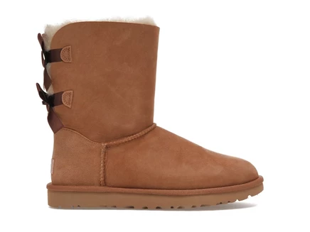 Женские угги UGG Bailey Bow II, каштановые