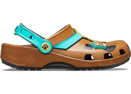 Детские кроксы Crocs Classic Clog Scooby-Doo, черные