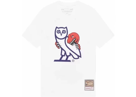 Мужская футболка OVO 1995 Raptors OG Owl, белая