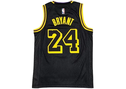 Детская майка Nike Kobe Bryant Lakers, черный/золотой