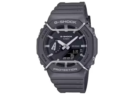 Мужские часы Casio G-Shock GA-2100PTS-8A, корпус/ремешок — смола 45 мм, черный