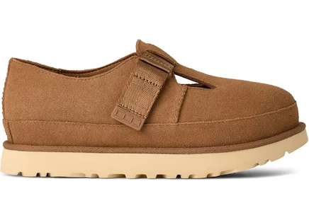 Женские кроссовки Ugg Goldenstar Mary Jane, каштановые