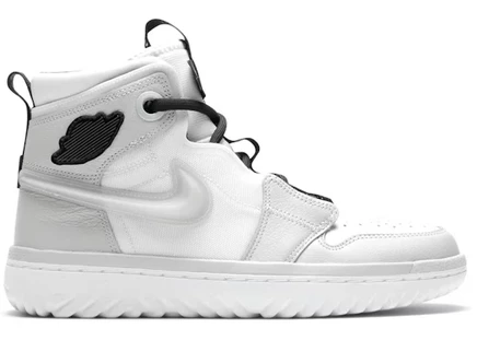 Мужские кроссовки Jordan 1 High React, серо-дымчатые