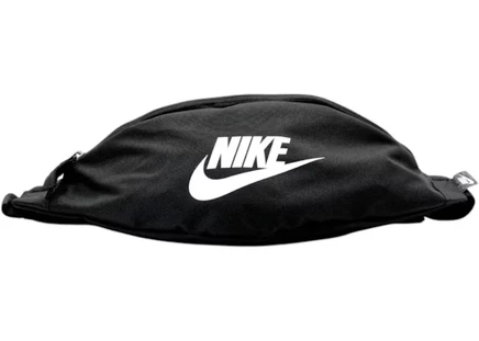 Унисекс поясная сумка nike heritage, черная