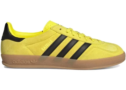 Мужские кроссовки Adidas Gazelle Indoor, желто-черные