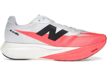Кроссовки New Balance FuelCell SuperComp Elite v5, красно-бело-черные