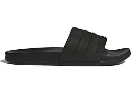 Мужские шлепанцы adidas adilette cloudfoam plus, черные