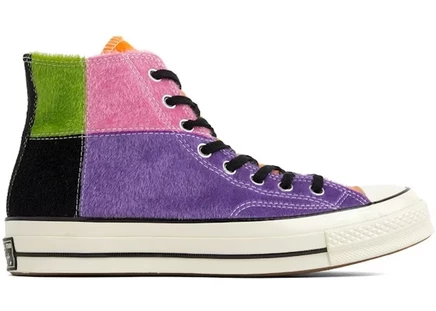 Мужские высокие кеды Converse Chuck Taylor All Star 70, лилово-розовые