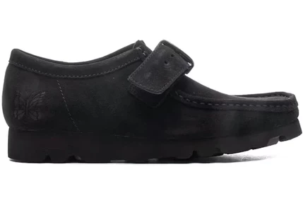 Мужские ботинки Clarks Wallabee Strap Needles, черные