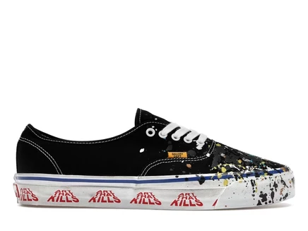 Мужские кеды vans authentic reissue 44 gallery dept, черные