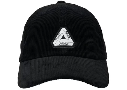 Мужская 6-панельная кепка Palace Tri-Ferg с нашивкой, черная