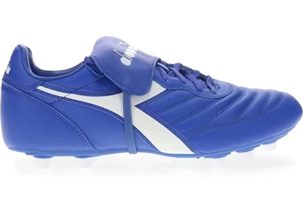 Мужские бутсы Diadora Brasil LT T MDPU FG, сине-белые