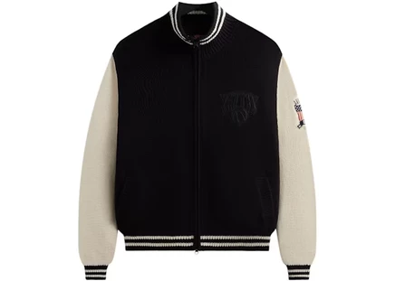 Мужской свитер Kith Avirex Wyona на молнии, черный
