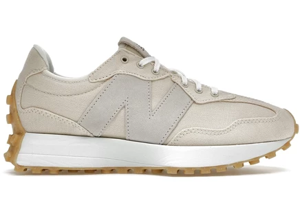 Женские кроссовки New Balance 327, бежево-розовые