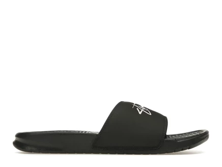 Мужские сланцы Nike Benassi Stussy, черные
