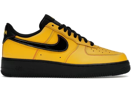 Кроссовки Nike Air Force 1 Low Ja Morant Let Me Be Ja, песочно-черно-кобальтовые