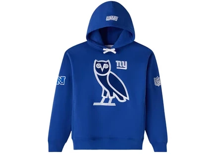 Худи OVO x NFL New York Giants Icon Team, синяя