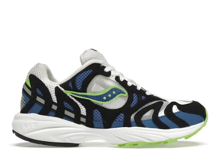 Мужские кроссовки saucony grid azura 2000 og (2020), бело-синие