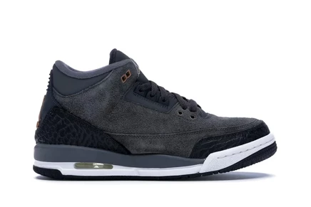 Детские кроссовки Jordan Air Jordan 3 Retro, антрацит