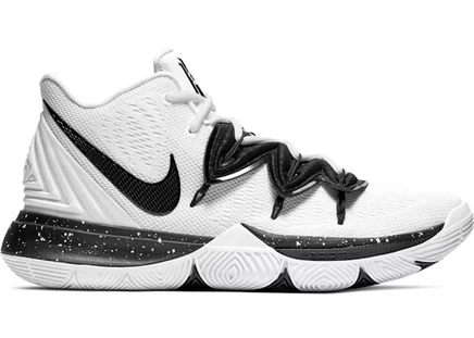 Мужские кроссовки Nike Kyrie 5 Team, бело-черные
