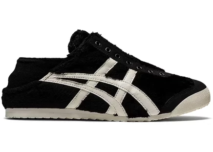 Мужские кроссовки Onitsuka Tiger Mexico 66, черно-кремовые