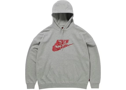 Мужская худи Nike x Stranger Things, темно‑серый/светло‑серый
