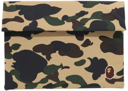 Унисекс чехол для ноутбука Bape 1st Camo 13 дюймов, желтый