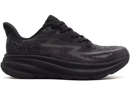Женские кроссовки hoka one one clifton 9, полностью черные