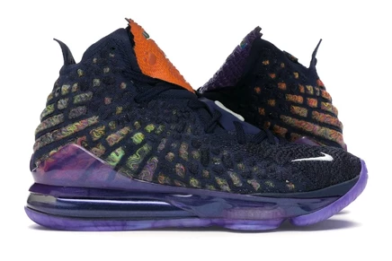 Мужские кроссовки Nike LeBron 17 Monstars, многоцветные