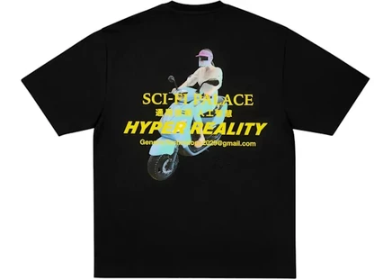 Мужская футболка Palace x Sci-Fi Fantasy Email, черная