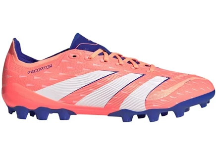 Мужские бутсы Adidas Predator League AG, коралловые/белые