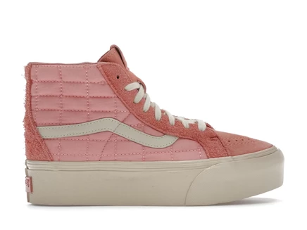 Унисекс кеды Vans Sk8-Hi Reissue Platform LX Joe Freshgoods, кораллово-розовые