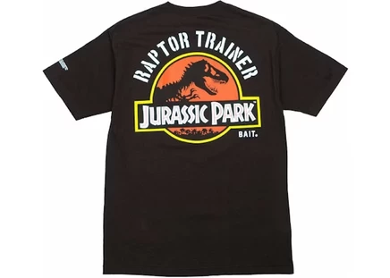 Мужская футболка BAIT x Jurassic Park, черная
