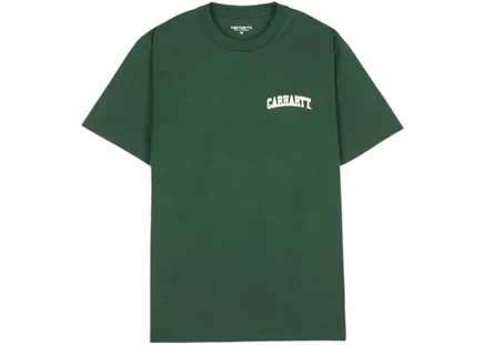 Мужская футболка Carhartt WIP University Script, зеленая