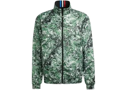 Мужская двусторонняя куртка Adidas x Stone Roses, зеленая