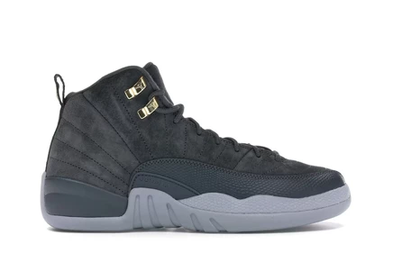 Детские кроссовки Jordan 12 Retro, темно‑серые