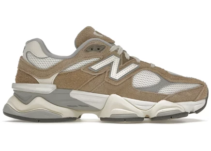 Кроссовки New Balance 9060 Driftwood, бежево-розовые