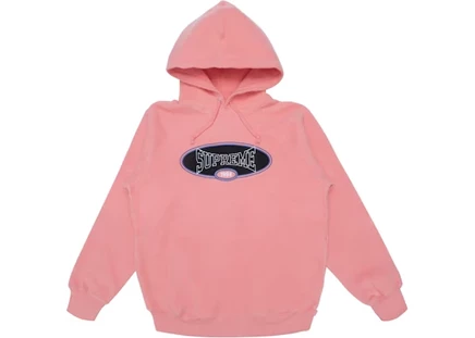 Худи Supreme Reverse Fleece (SS18), коралловое