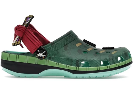 Сабо Crocs Classic Clog Roronoa Zoro, разноцветные