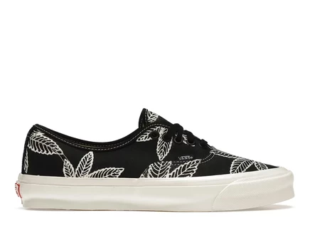 Мужские кеды Vans Authentic LX Sweet Leaf, черные