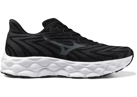 Мужские кроссовки mizuno wave sky 8, черные/металлик