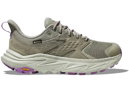 Женские кроссовки Hoka One One Anacapa 2 Low Gore-Tex, бежево-зеленые