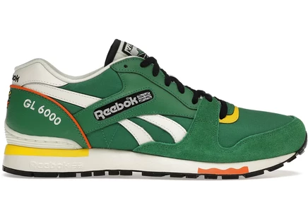 Кроссовки Reebok GL 6000 Keith Haring, зелёные