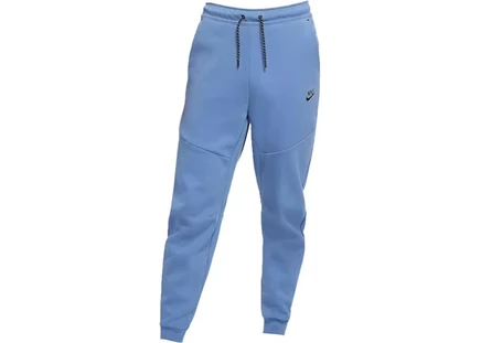 Мужские джоггеры nike tech fleece, голубые