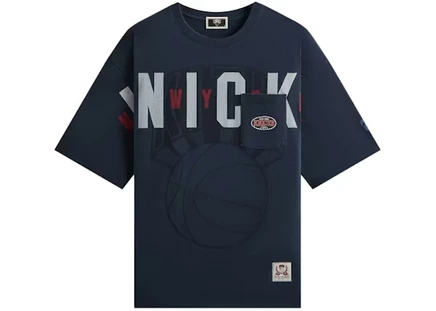Мужская футболка KITH x Knicks Pocket Jones, ночная