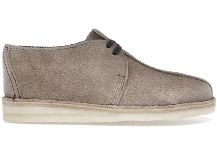 Мужские ботинки Clarks Desert Trek из замши, серые
