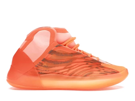 Мужские кроссовки Adidas Yeezy QNTM, ярко-оранжевые