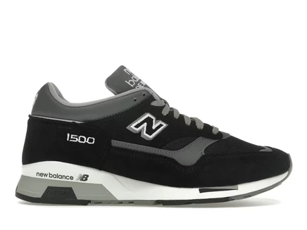 Мужские кроссовки New Balance 1500 MiUK, черные/дымчато-жемчужные