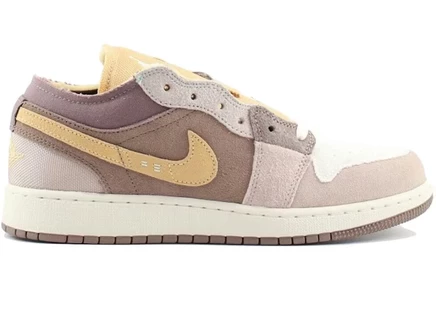 Детские кроссовки Jordan 1 Low SE Craft (GS), Taupe Haze