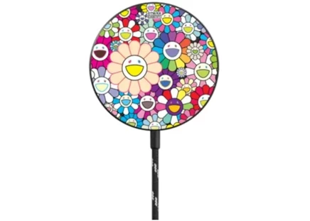 Магнитное беспроводное зарядное Takashi Murakami x CASETiFY Powerthru, черное